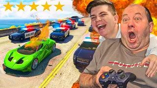 UČIM TATU DA IGRA GTA 5😂😱 *poludio je*