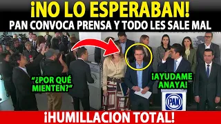 ¡SE LES VOLTEA TODO! PAN EXPLOTA CONTRA PLAN B Y REPORTEROS LOS EXHIBEN EN VIVO
