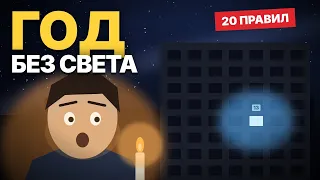 Год без света: 20 правил, если электричество исчезнет во всём мире!