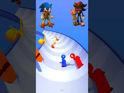 HELP! SONIC & AMY SCREAM AS SHADOW KIDNAP HER! 😨🛹 SKATE 3D #gaming #shorts #shortfeed #viralshorts