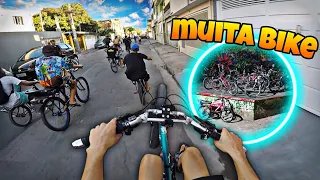 PARANDO TUDO NO ENCONTRO DE BIKE