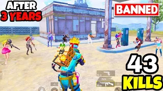 I Did 43 KILLS After 3 YEARS in BGMI And PUBGM • NEW WORLD RECORD