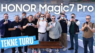 HONOR Magic7 Pro ile Boğaz Turu