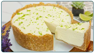 TORTA DE LIMÃO SEM GELATINA E SUPER FÁCIL! MISTUROU TÁ PRONTO!