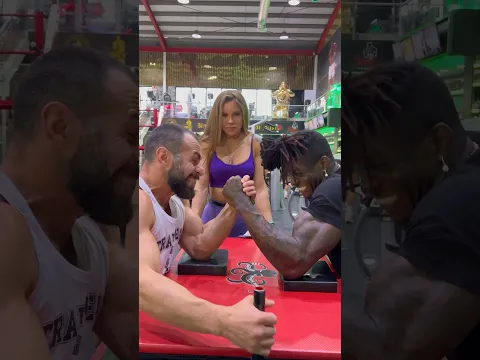 @GogaTupuriya vs.@Giampaolo.Calvaresi #armwrestling #shorts #funny
