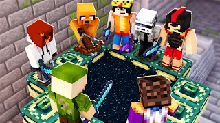 Los YOUTUBERS me AYUDAN a PASAR MINECARAFT