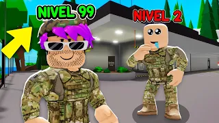 ME CONVERTÍ EN EL MEJOR MILITAR en BROOKHAVEN