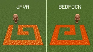 Java vs Bedrock - Minecraft