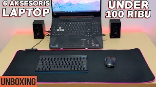 Eps.2 Rekomendasi 6 Aksesoris Usefull Untuk SETUP Laptop Under 100 Ribu!🔥