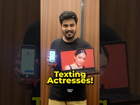 I Texted 100 Actresses! 💌