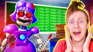 ESCAPE MISS ANI-TRON : POURSUIVIE PAR LES PROFS PSYCHOPATHES À L’ÉCOLE ! Roblox Nadège Candle