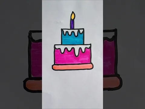 Easy kids drawing #shorts #viralvideo #trending #youtubeshorts #amaira #viralshorts #art #coloring