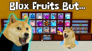 Blox Fruits But... | Doge Animations - Huy G