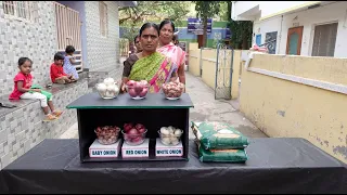 Match the onion family and win 5 Kg fragrant rice challenge || Village Avengers