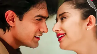 Mera Man Kun Tum Chahe - Lyrical | Aamir Khan | Manisha Koirala | Udit N, Alka Y | Mann Movie Song