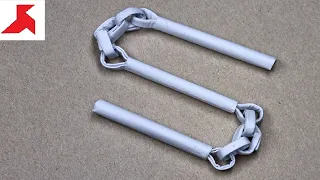 DIY - How to make TRIPLE NUNCHAKU (Three-section staff Sanjiegun) from A4 paper