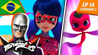 🇧🇷 MIRACULOUS | 🐞 A SEREIA 🐾 | Episódio completo ▶️ Temporada 2 Ep 14 | Português BRASIL 🇧🇷