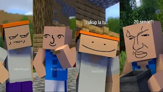 (PART 2) Abang Sally Minecraft Parody Compilation (Minecraft Animation)
