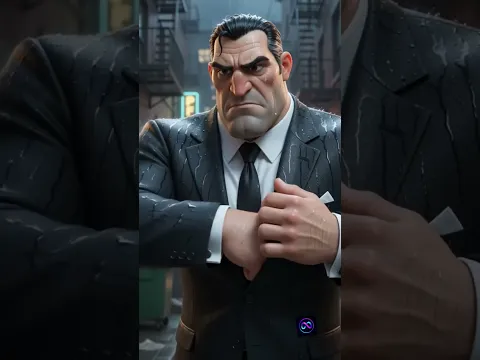 The Most Feared Boss in the City... With a Secret! ❤️ #trending #ai #3danimation #viral #shortvideo