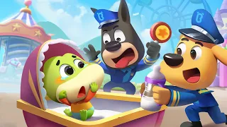 Police Takes Care of A Baby | Educational Videos | Cartoons for Kids | Sheriff Labrador