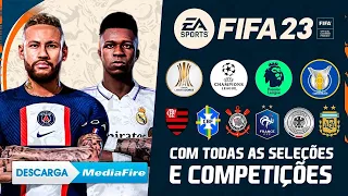 FIFA MOBILE 2023 COM TODAS AS COMPETIÇÕES E SELEÇÕES!