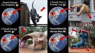 🔥TOP 4 Most Unusual Things Real-Life On Google Earth 🌎( Part - 2 )