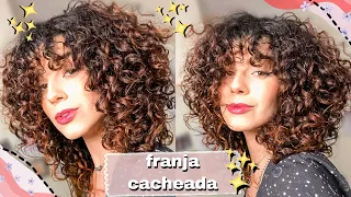 FINALIZAÇÃO COM FRANJINHA CACHEADA