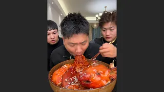 LIVE !|🔴 Spicy Red hot noodles eating #mukbang #live