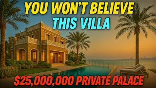 Inside Dubai’s Most Private Beachfront Villa – You’ve NEVER Seen Anything Like This!