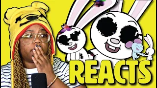 AyChristeneGames Reacts to /Hug Me by Jakeneutron [ Come and Learn with Pibby FAN SONG ]