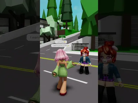I wanna go for a ride🚃💅  #roblox #robloxshorts