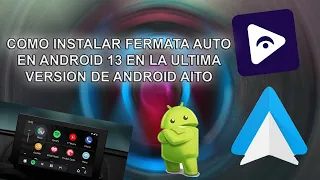 Como Instalar Fermata Auto en Android 13 !! 2023
