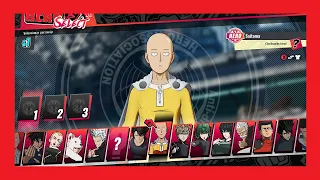 ONE PUNCH MAN A HERO NOBODY KNOWS TODOS LOS PERSONAJES Y TODOS LOS ESCENARIOS