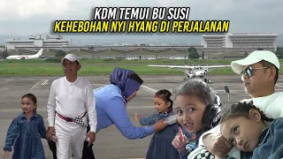 KDM TEMUI BU SUSI DI PANGANDARAN | KEHEBOHAN NYI HYANG SEPANJANG PERJALANAN