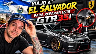 ¡VIAJÉ A EL SALVADOR A REPARAR UN GT-R35! 😱 ¿PODRÉ SALVAR SU TRANSMISIÓN?