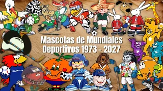 TODAS las MASCOTAS de MUNDIALES DEPORTIVOS (Fútbol - Fútsal - Basketball - Cricket - Hockey - Rugby)
