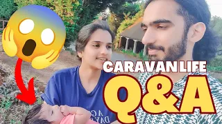 കൈക്കുഞ്ഞുമായി Caravan-ൽ ജീവിക്കുന്നു😱 Q&A Session | Caravan Life with Newborn Baby | Daily Vlog