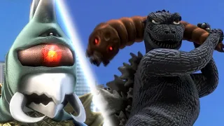 Gigan's Humiliation -- Godzilla Fan Animation Thing Preview #godzilla #kaiju #animation #parody