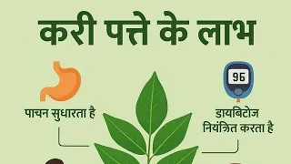 कड़ी पत्ते खाने का फायदा 🤔