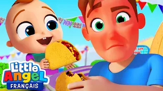 Oh, non ! C'est trop épicé ! | Le monde de Bébé Louis | Little Angel Français - Comptines