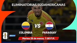 🔴EN VIVO: Colombia vs. Paraguay - Eliminatorias Sudamericanas