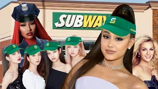 Celebrities at Subway