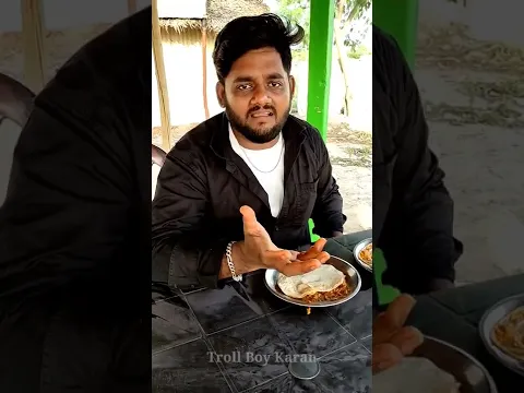 சாப்டுனு சொன்னது ஒரு குத்தமா டா 😭😭 #shorts // Troll Boy Karan