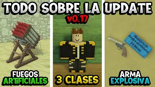TODO SOBRE RIELES MUERTOS v0.17 | CLASES, ARMA, FUEGOS ARTIFICIALES y MÁS (ROBLOX) (DEAD RAILS)