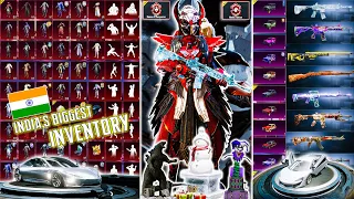 🥵 INDIA'S MOST CHEAPEST INVENTORY IN BGMI ? MRCYBERSQUAD 1ST ID INVENTORY TOUR IN BGMI