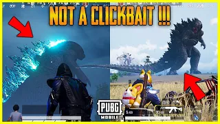 GODZILLA VS KONG MODE IN PUBG MOBILE( THIS IS NOT CLICKBAIT ) | GODZILLA ON ERANGEL - 1.4.0 UPDATE🔥😲
