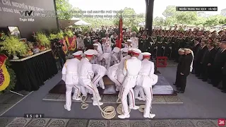 Lễ an táng linh cữu Tổng Bí thư Nguyễn Phú Trọng