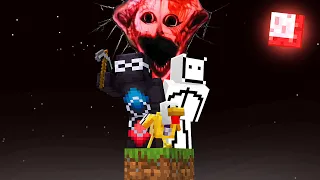Sobrevivimos A Un Oneblock De TERROR En Minecraft...