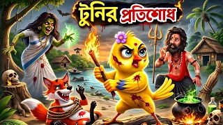 টুনির প্রতিশোধ | Bengali Moral Stories | Rupkothar Golpo | Fairy tales | Golpo | Fox Cartoon