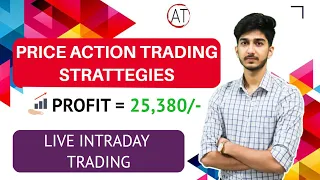 PRICE ACTION TRADING STRATEGIES (LIVE INTRADAY)